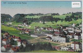 Le Locle et Col des Rochers - Litho