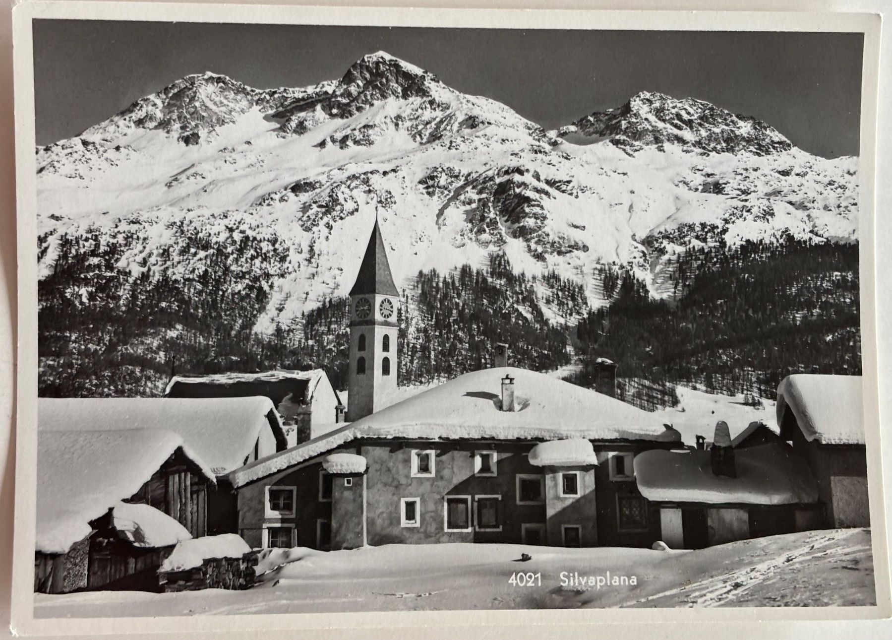 Cartoline postali: Albert Steiner, St. Moritz - Silvaplana – Usato da Frauenfeld venduto da Merk52