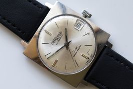 NicoletWatch Extra Flat Date Automat Damenuhr/Sammleruhr -8F