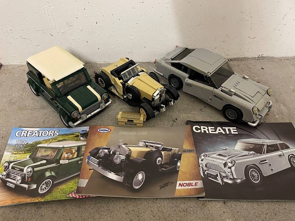 Kit di costruzioni: 3x Create Classic Cars – Usato da Baar venduto da vossepul