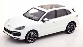 Porsche Cayenne Turbo S PO536 seit 2018 weiss      1:18