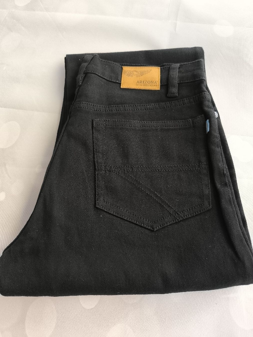 Arizona Jeans: Jeans Arizona neri taglia 46 cotone stretch – Nuovo (secondo la descrizione) da Oensingen venduto da Outlet_Super_Sale 1