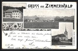 AK Zimmerwald, Schulhaus und Kirche