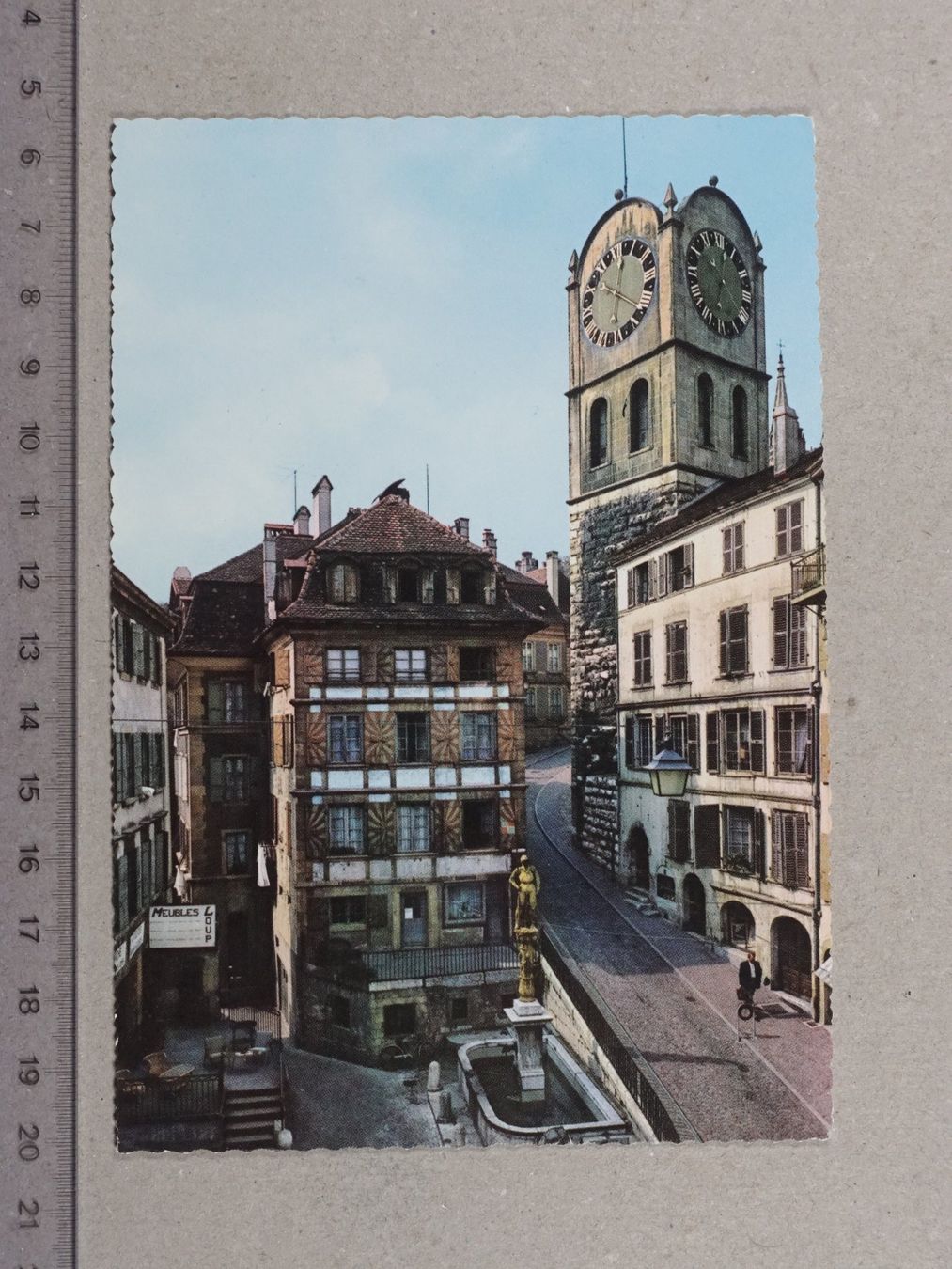 Ansichtskarten: Neuchâtel – Gebraucht aus Lenzburg von fh1
