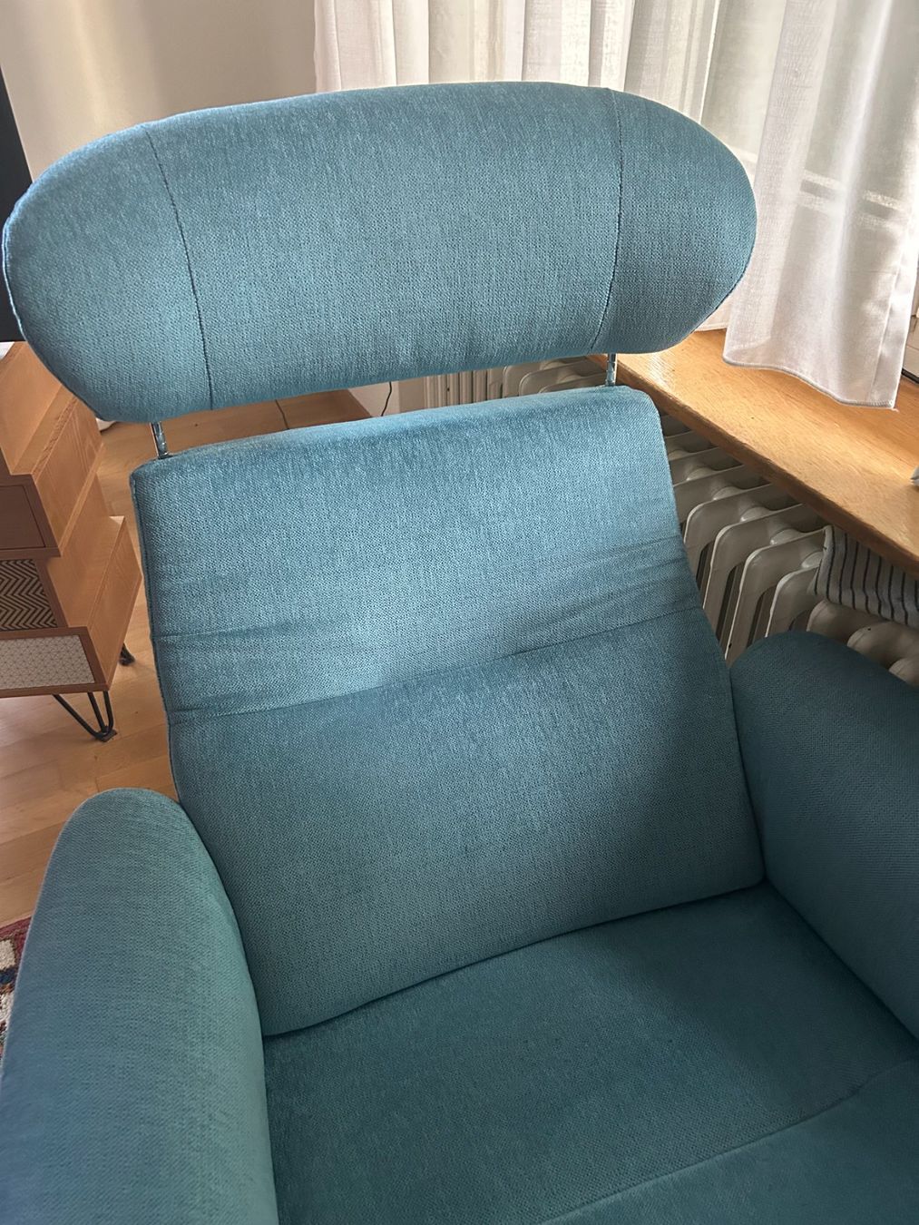 Sessel: Designer Sessel verstellbar blau – Gebraucht aus Zürich von catboss01 4