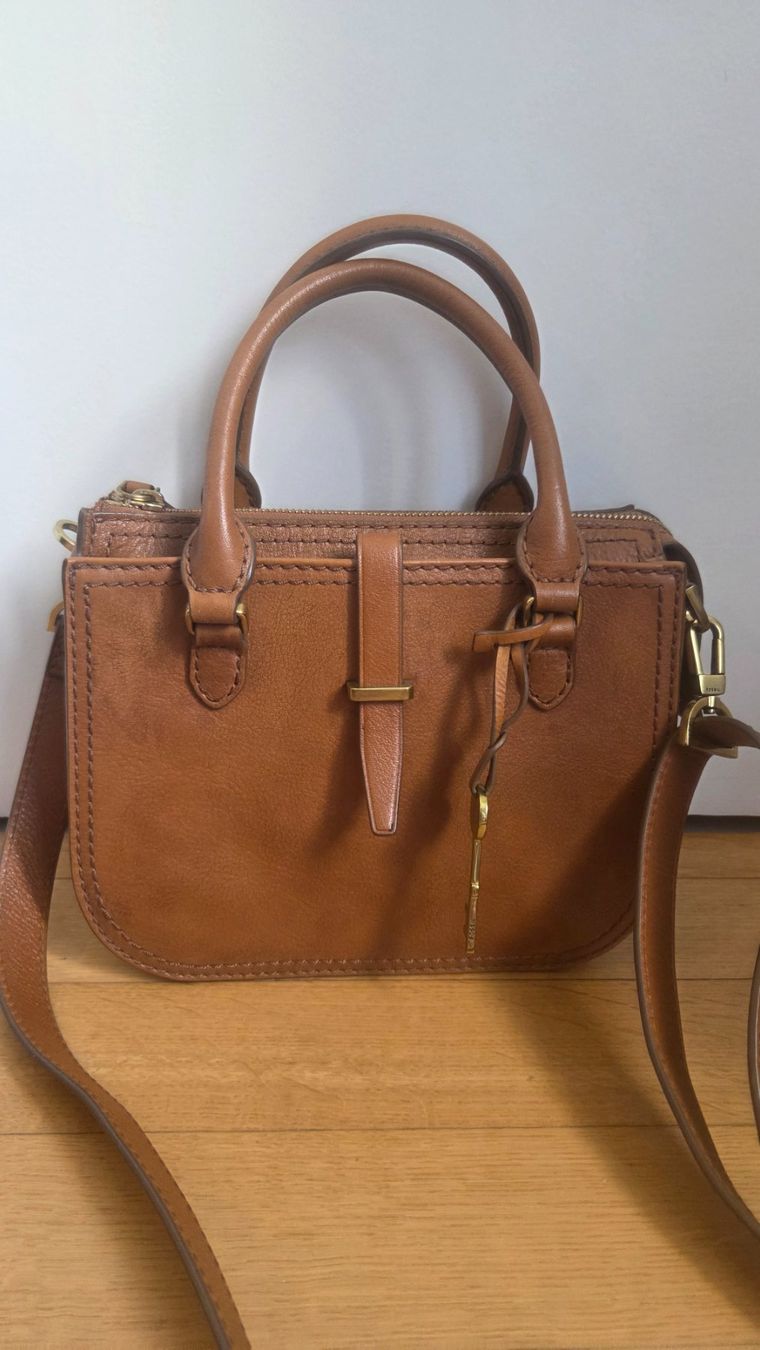 Fossil Borse da donna: Fossil Tasche Leder hellbraun – Usato da Fislisbach venduto da Maieriisli25 5
