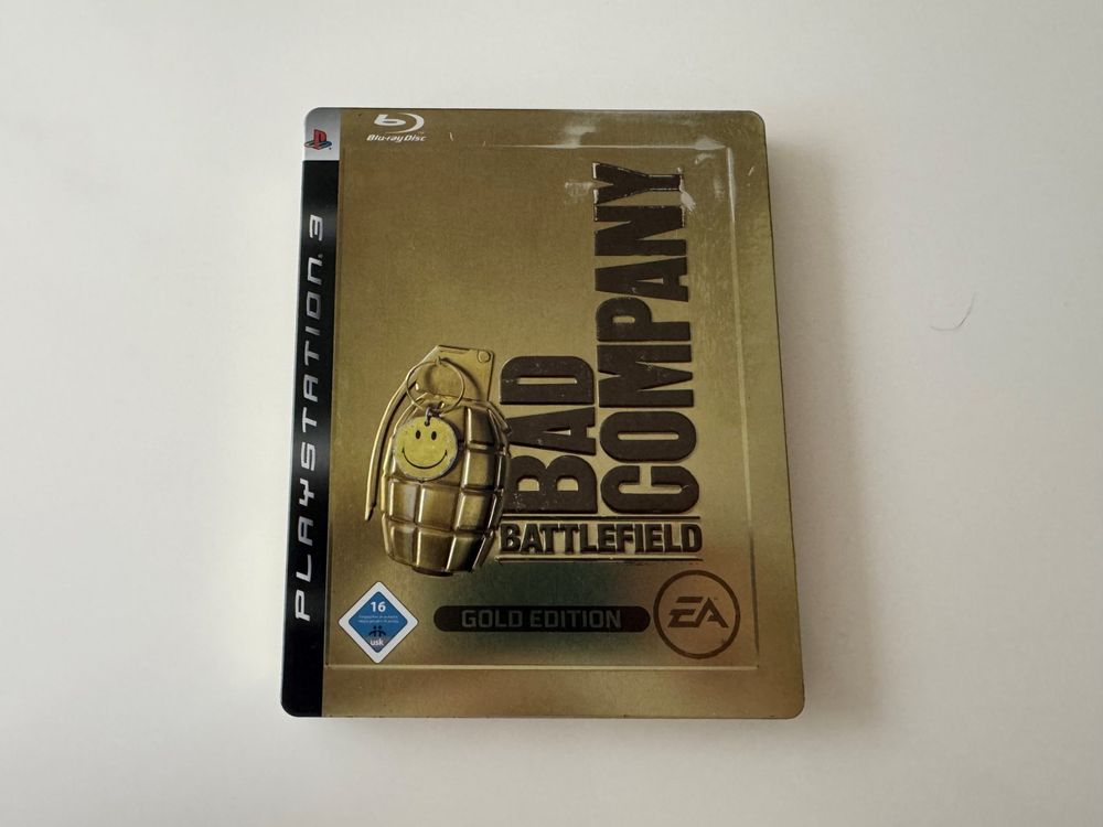 Jeu PS3 Battlefield Bad Company Gold Edition - PAL, Bon état, Complet
