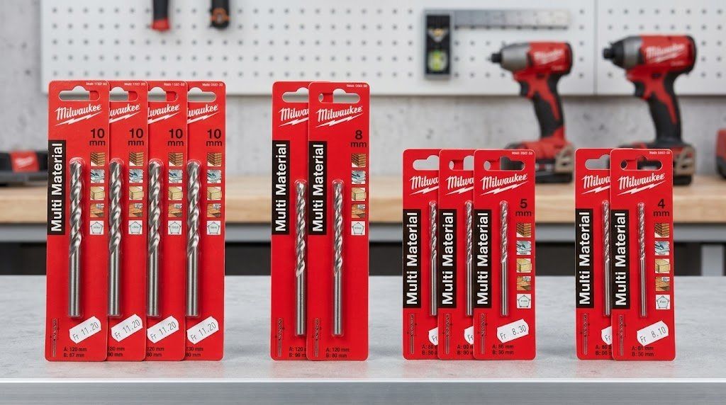 Tutti gli attrezzi: Milwaukee Multi Material Bohrer Set – Nuovo e nell'imballaggio originale da Jegenstorf venduto da Bracher_Store