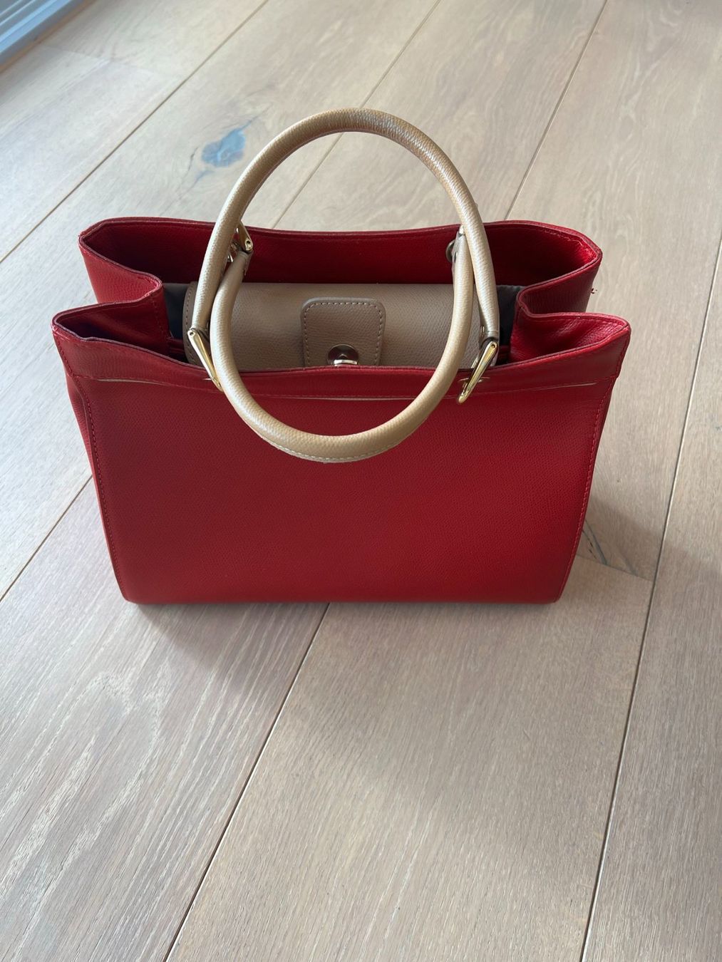 Borse da donna: Rote Tasche Leder, Made in Italy – Usato da Wettingen venduto da skilpadde 1