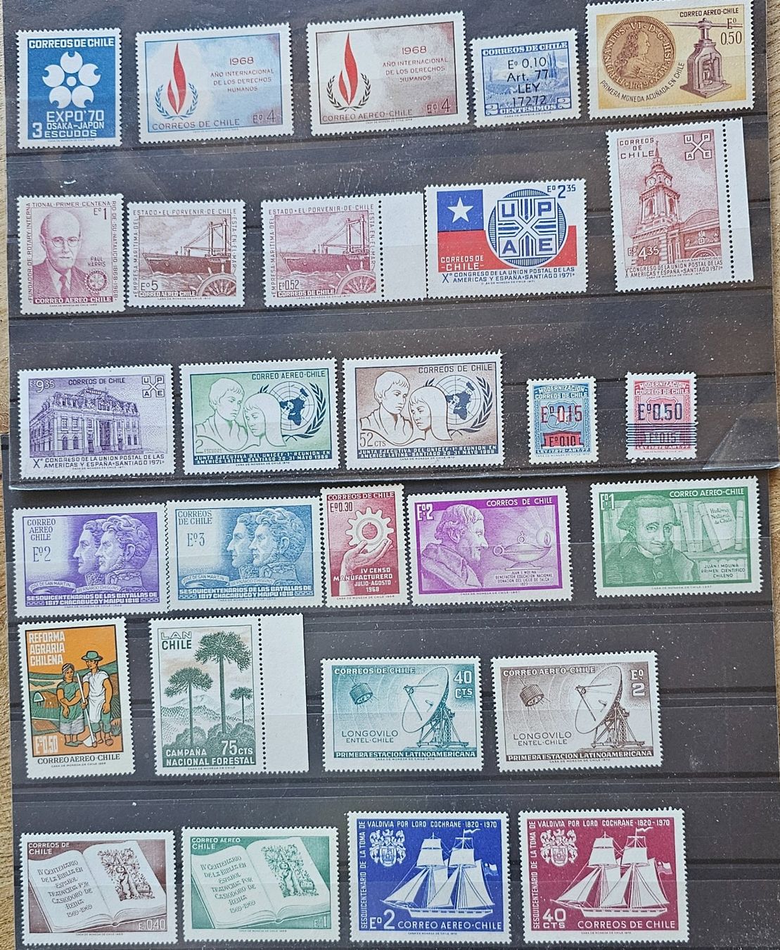 Tutti i francobolli: CHILE CHILI timbres neufs ** – Nuovo (secondo la descrizione) da Les Valettes venduto da Nuba1