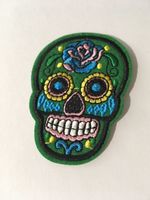 Totenschädel Badge / Aufnäher
