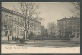 Carte P ( Neuchâtel / Square du Gymnase )