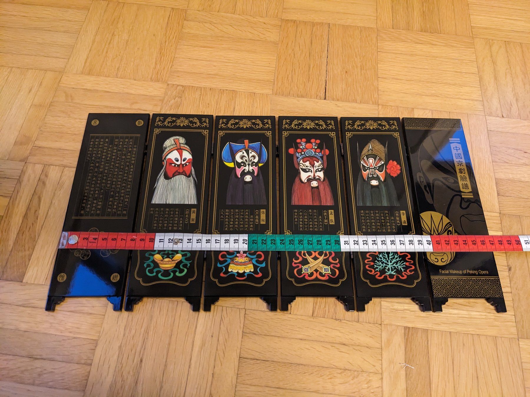 Tutte le decorazioni: chinesischer Mini Paravent Peking Opera – Usato da Lengnau AG venduto da Nathi88 5