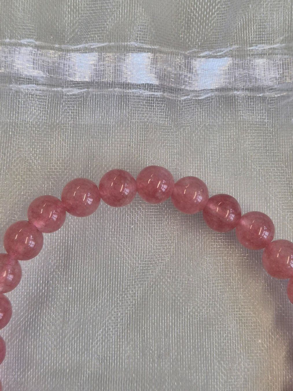 Armbänder & -reifen: Erdbeerquarz Armband 6mm – Neu und originalverpackt aus Rüti ZH von pep_l9zp 4