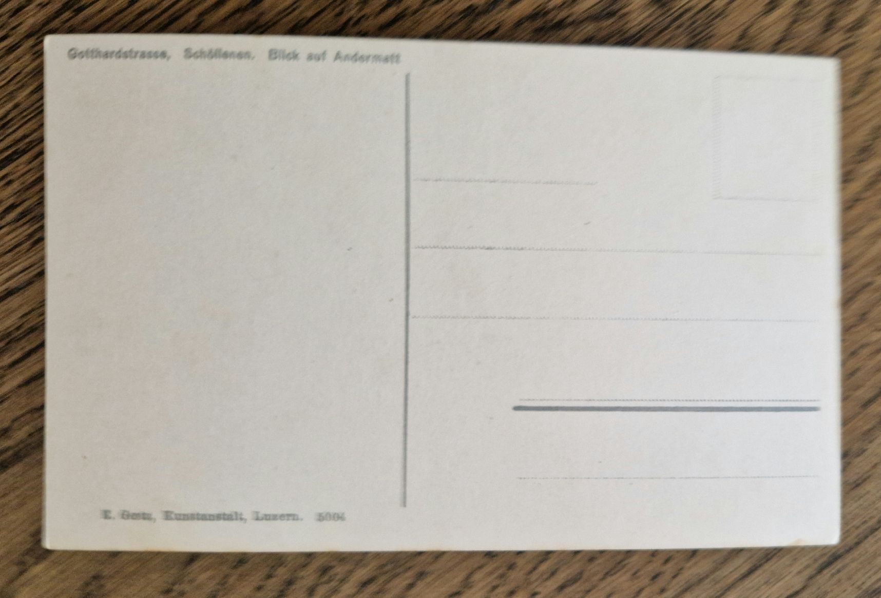 Cartes postales: Gotthardstrasse, Schöllenen – D'occasion à Ebikon par Donar50 1