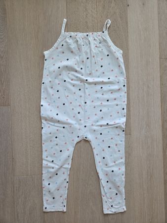 Jumpsuit H&M Tupfen Gr. 104 sehr guter Zustand