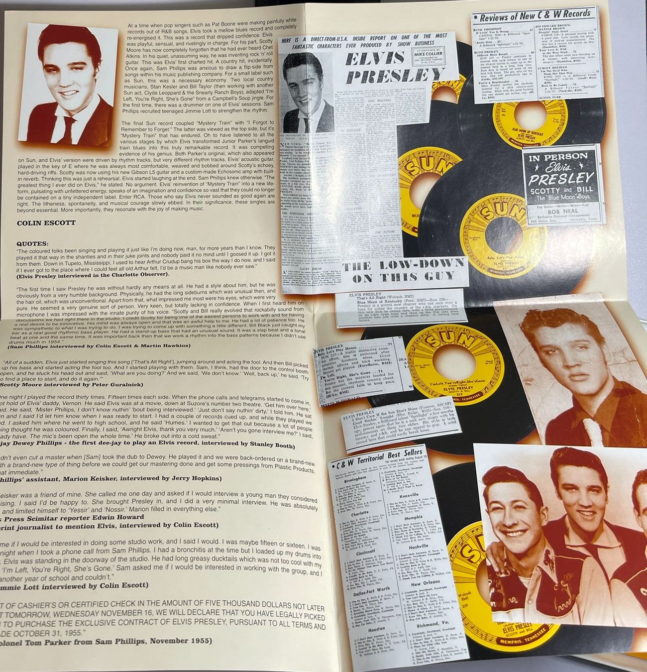 Dischi in vinile: Singles: 5x ELVIS PRESLEY - Sun Singles – Usato da Frenkendorf venduto da Yard-Sale-2000 8