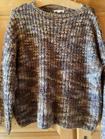 Herbstlicher Esprit Wollpullover Gr. L/XL