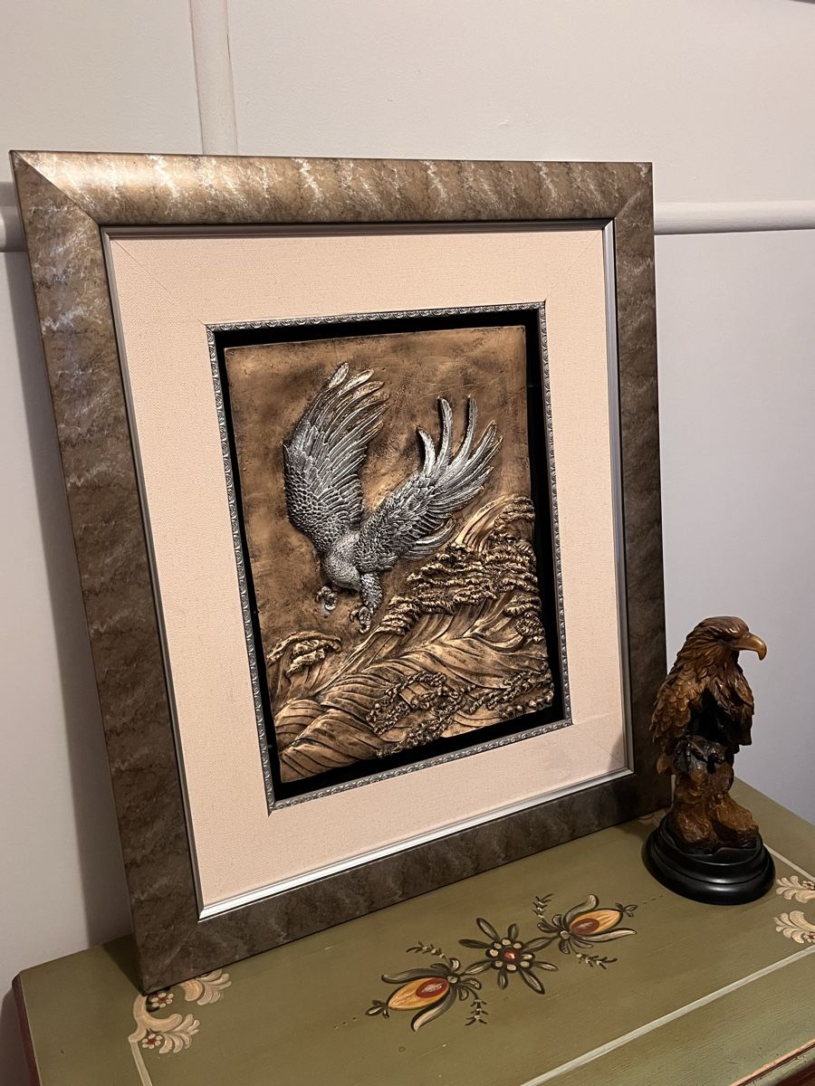 Gemälde: Adler und Gemälde – Gebraucht aus St. Margrethen SG von Lillicasso