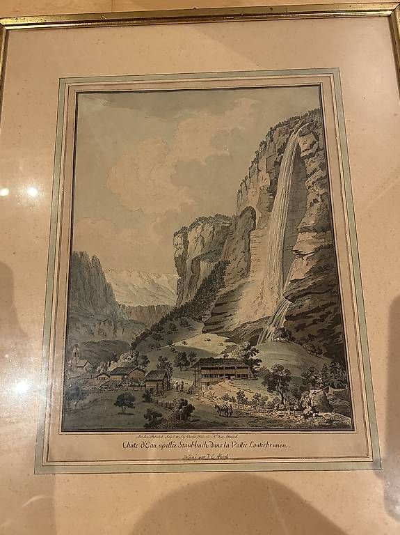 Incisioni: Stich Staubbach Lauterbrunnen – Usato da Bremgarten b. Bern venduto da m-stalder80 1