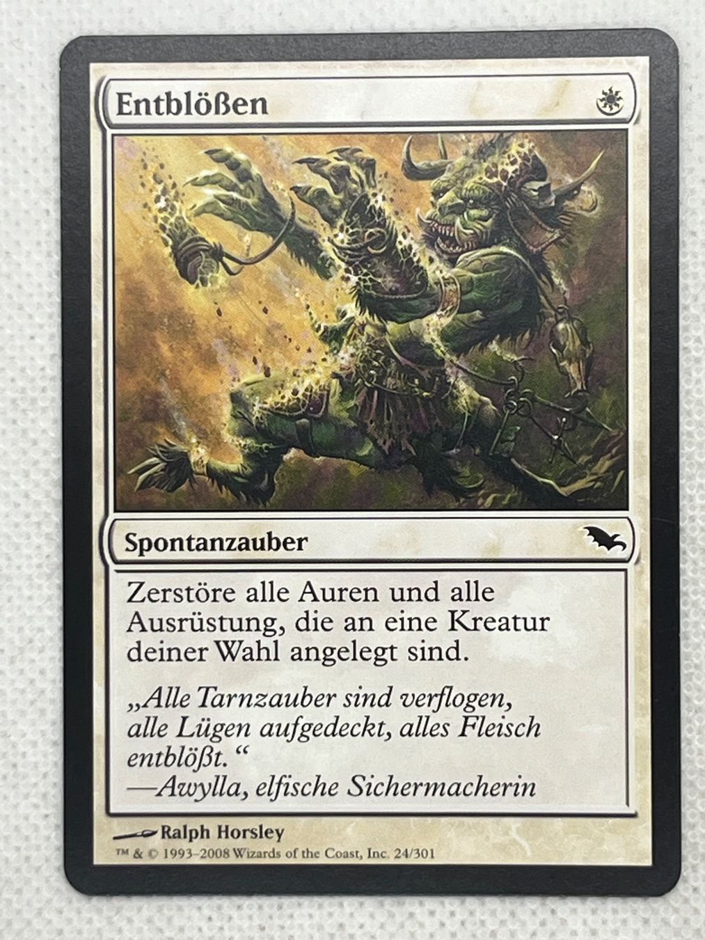 Magic The Gathering Cartes à collectionner: MTG Entblößen SHM 024 Deutsch Common – D'occasion à Hinterkappelen par Kim1992