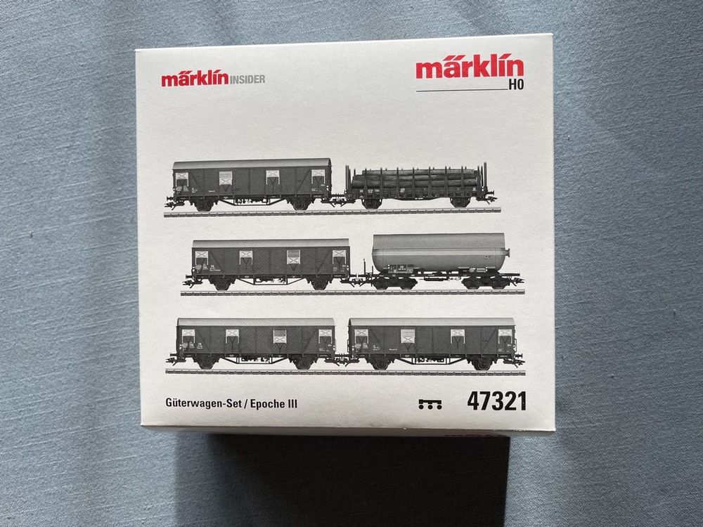 Coffret Wagons SNCF Märklin 47894 époque III (occasion Vintage)