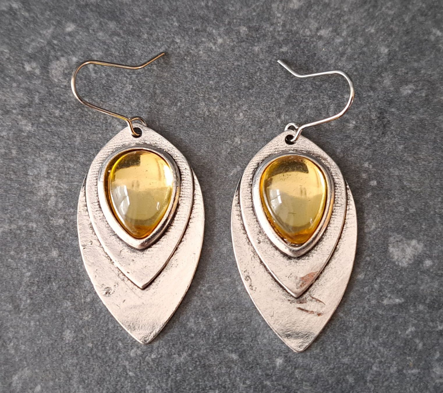 Orecchini pendenti & Orecchini a lobo: Boucles d'oreilles en cristal – Nuovo e nell'imballaggio originale da St-Imier venduto da supernova21 1