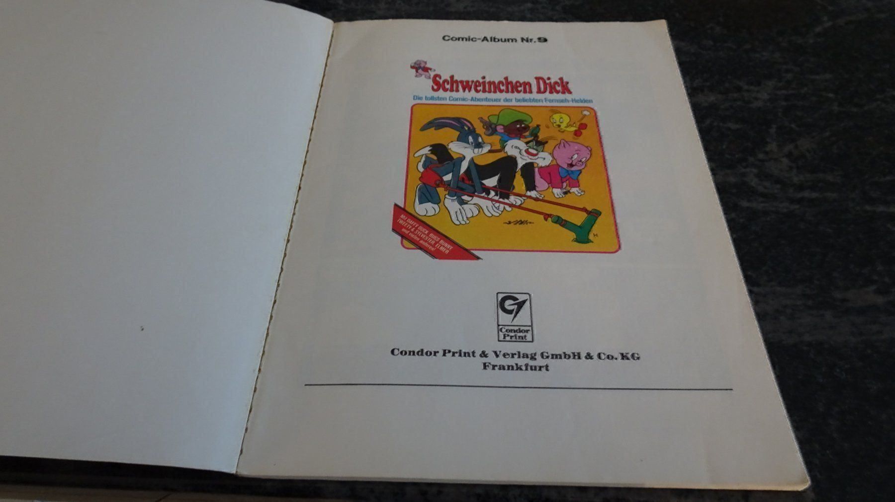 Fumetti: SCHWEINCHEN DICK NR.9 DIE TOLLSTEN COMIC – Usato da Zürich venduto da Roulet 1