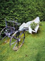 Antiker Pflug, Dekopflug, historisches Gerät.Abholung 6717 T