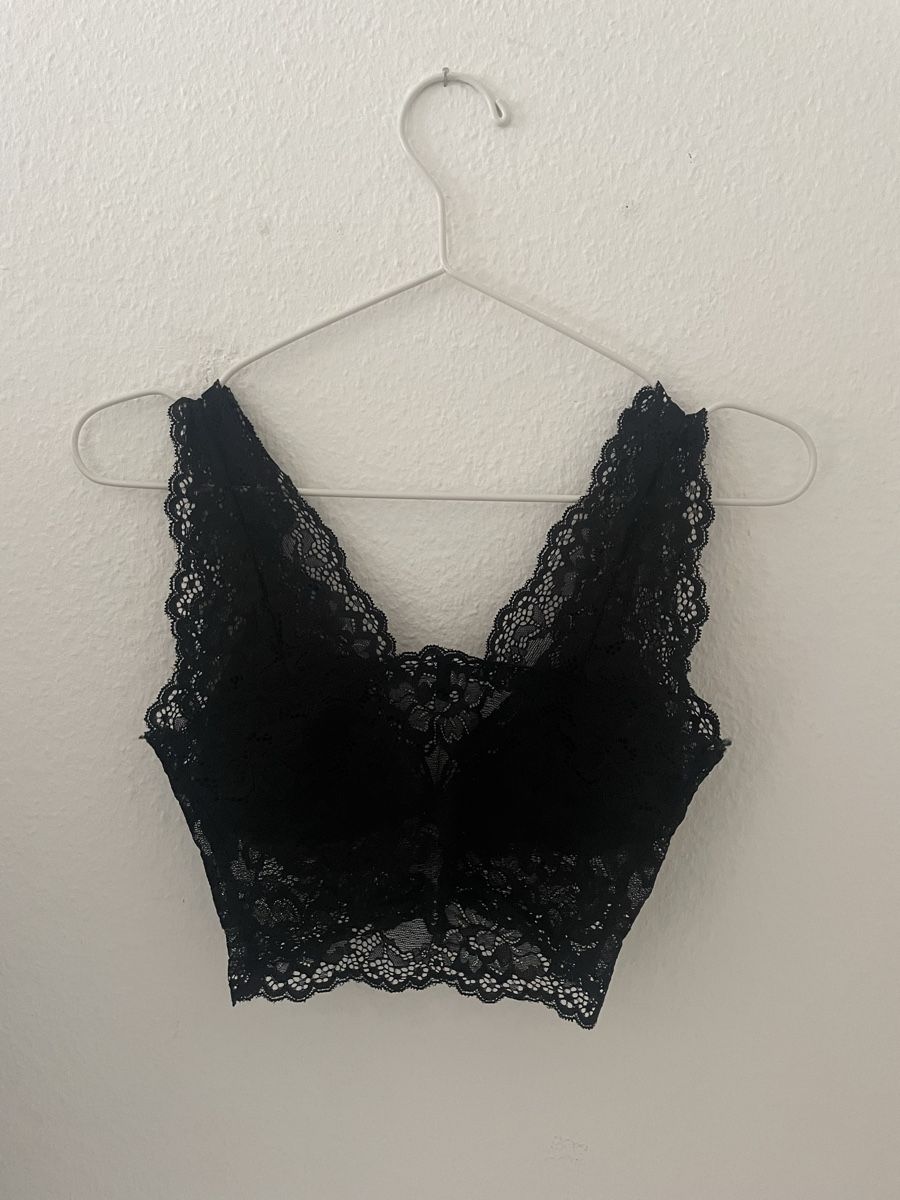 Tops: Schwarzes Spitzen-Bralette – Neu (gemäss Beschreibung) aus Ettingen von ale_q6zz 1