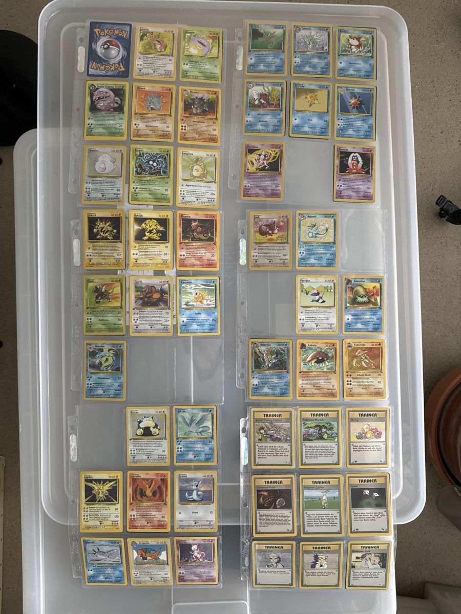 Pokémon Carte collezionabili: Gesamte Kindheits Pokemon Karten Sammlung – Usato da Pfäffikon SZ venduto da BJam 5