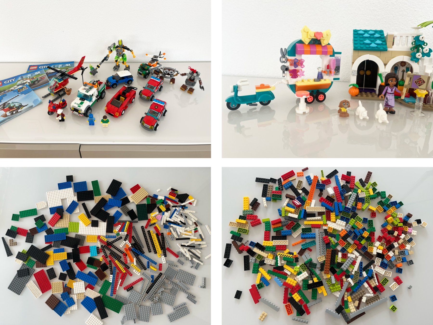 Lego Giocattoli: Lot LEGO - Vehicles + LEGO Fiends + Basic bricks – Usato da Lausanne venduto da BeyondStories