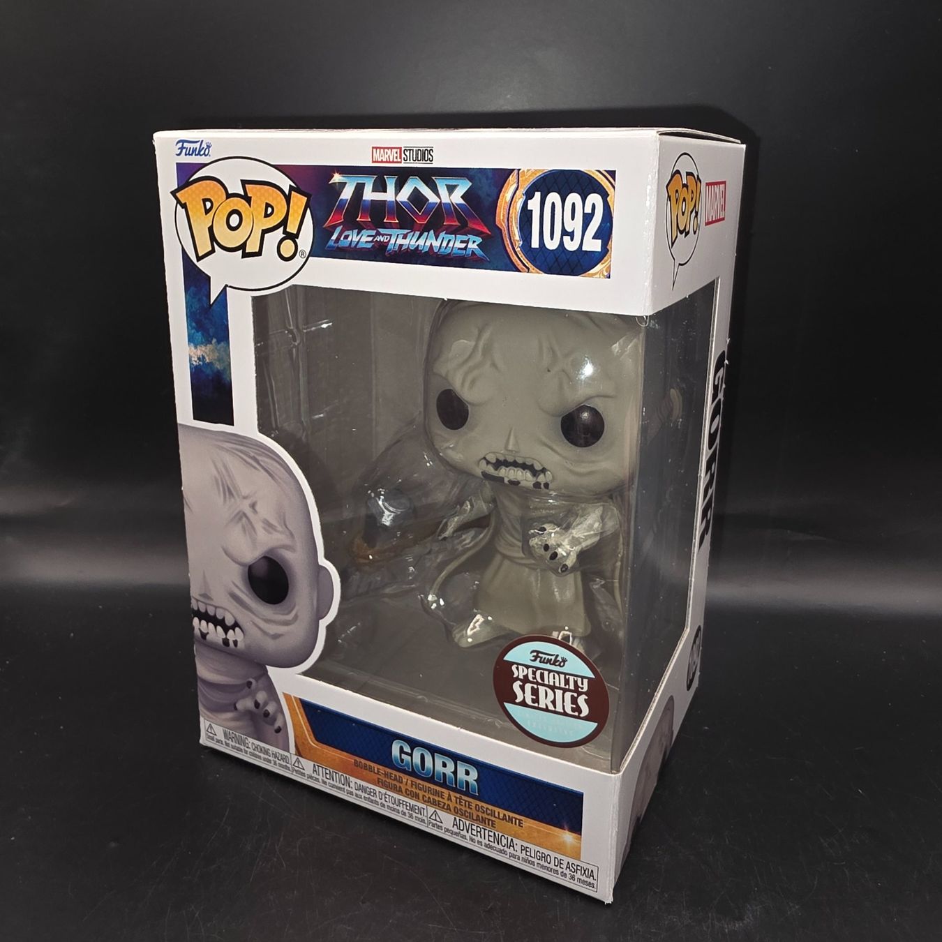 Funko Statuette: Funko Pop! Marvel Thor Love and Thunder Gorr #1092 – Usato da Düdingen venduto da Nerdworld