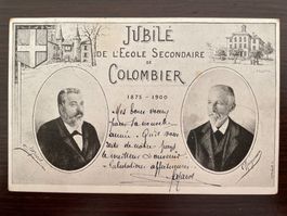 COLOMBIER (MILVIGNES) Jubilé de l'École Secondaire, 1902