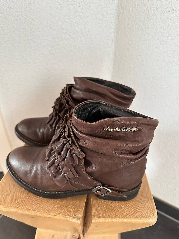 Damenschuhe: Manila Grace Lederstiefelette, Gr 37 – Gebraucht aus Bazenheid von ManilaGrace 1
