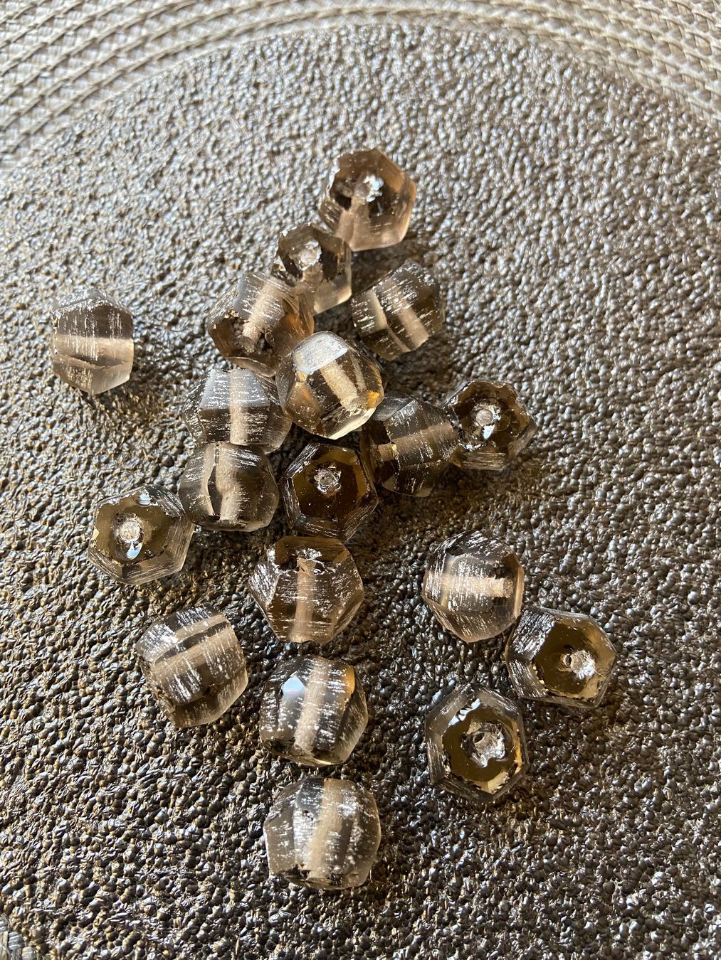 Perle (finte): Perlen Recycle Glas**Mix* – Nuovo (secondo la descrizione) da Zuerich venduto da Perlen-Decor 1