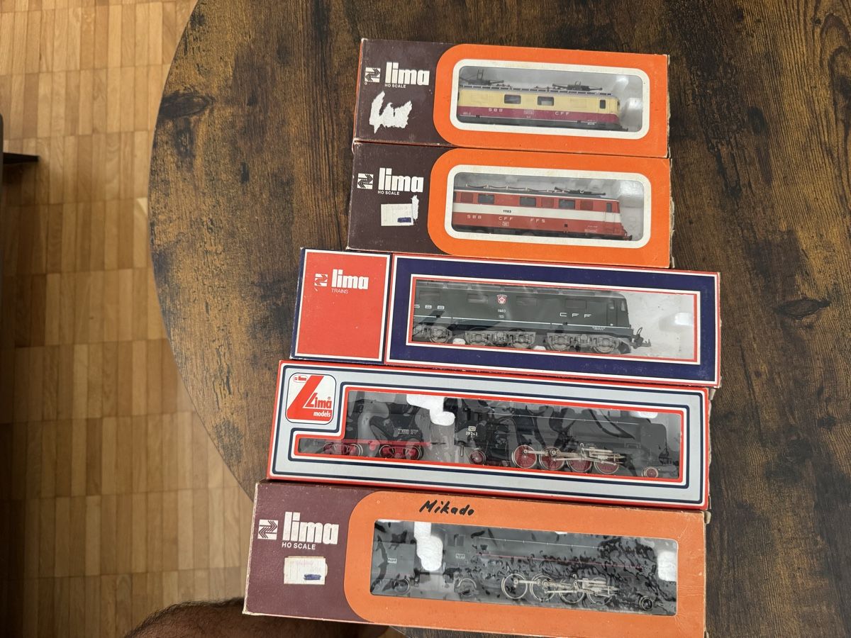 Lima Modellini di ferrovie: Lima loks 5 stück h0 – Usato da Zunzgen venduto da milesdavis76
