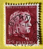 Nr.J 148 GESTEMPELT 1953 Bern   