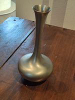 Bähler Zinnvase 18.3 cm hoch- 95% Feinzinn- ETAIN FIN
