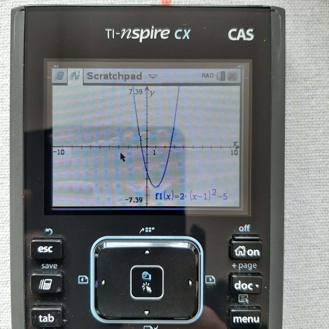 Texas Instruments Calcolatrici tascabili: TI-Nspire CX CAS avec câble – Usato da Carouge GE venduto da cecob0909 2