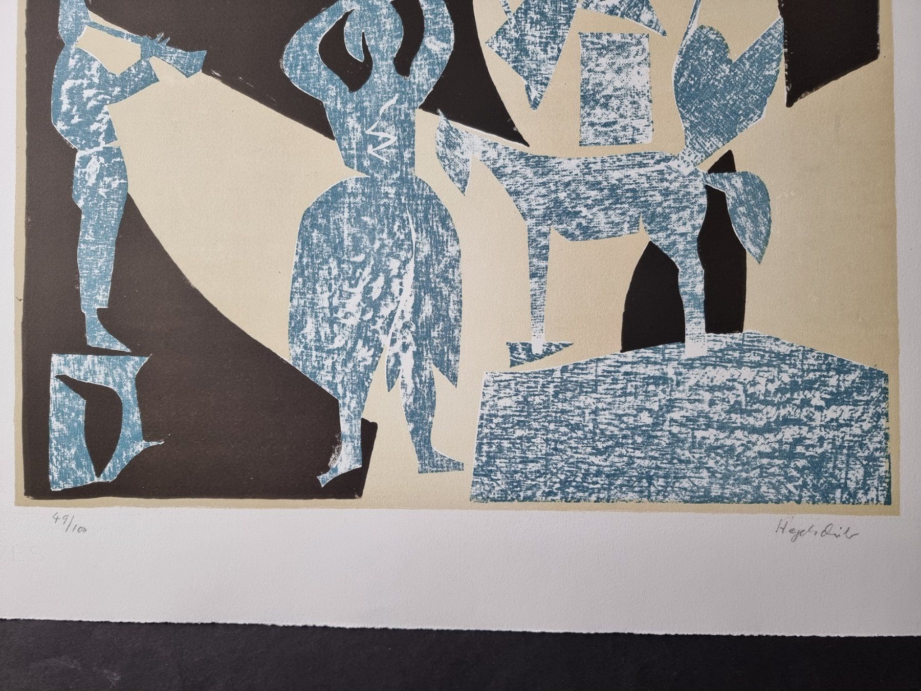 Grafica & Litografie: Max Hegetschweiler 1902-1995    Lithografie handsigniert – Usato da Gersau venduto da kunst-online 2