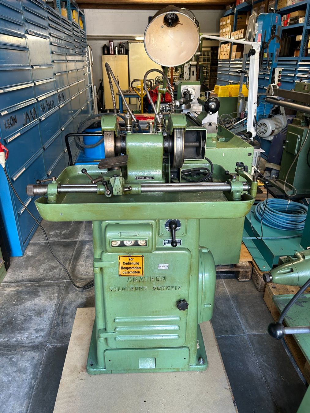 Alle Maschinen: AGATHON 175A Schleifmaschine – Gebraucht aus Rothenfluh von BitterlinPartner 3