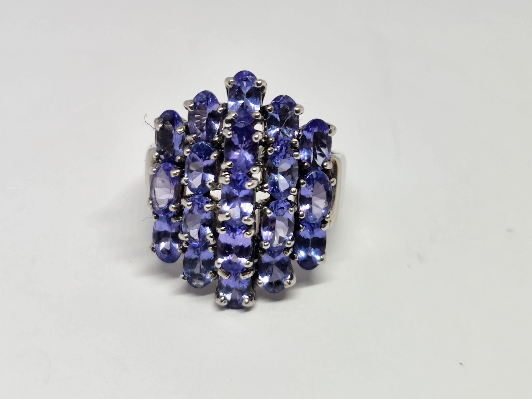 Anelli: Iolite Ring, in Massivem Silber 925, – Usato da St. Gallen venduto da GIULESGG 2
