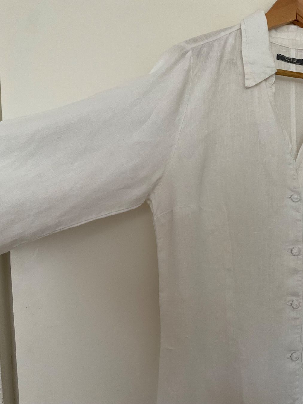 Vestiti: BACKSTAGE 100% Leinen Kleid Gr 4 M weiss – Usato da Urdorf venduto da alda02 3