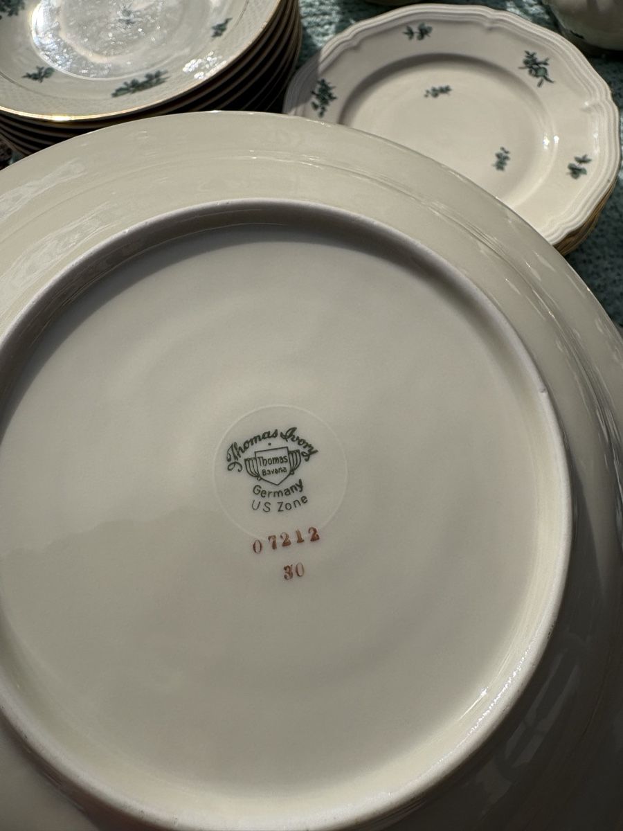 Rosenthal Set di piatti: Rosenthal und Thomas Ivory Service Geschirr – Usato da Dietlikon venduto da Ausloeser 8