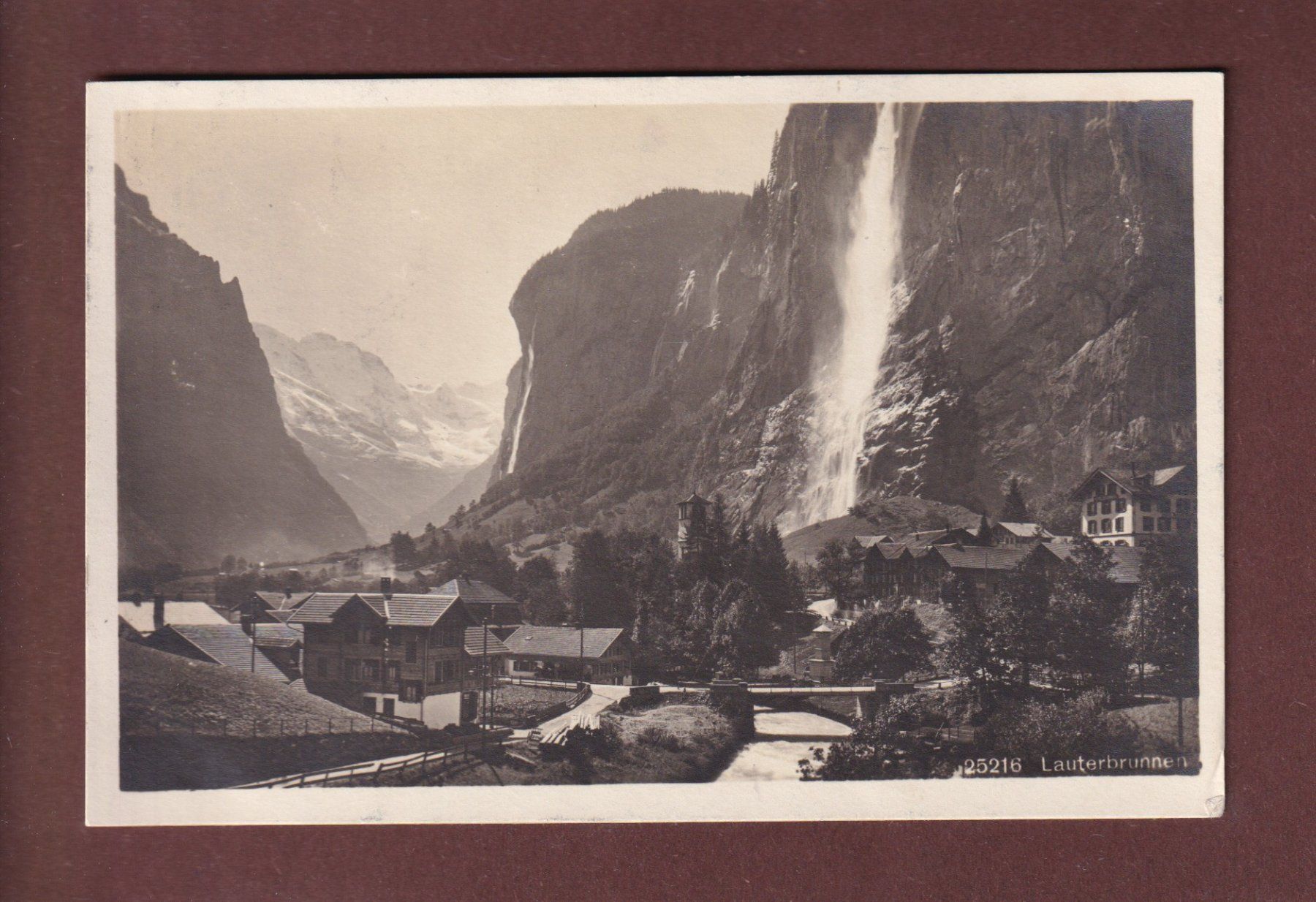 Cartes postales: LAUTERBRUNNEN - 1924 – D'occasion à Pully par nicecards-shop