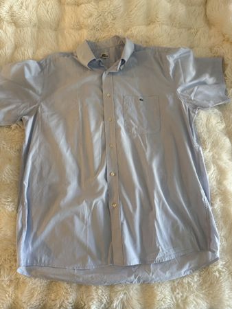 Chemise Lacoste bleu clair
