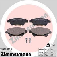 Renault Megane 2 Bremsbeläge vorne neu