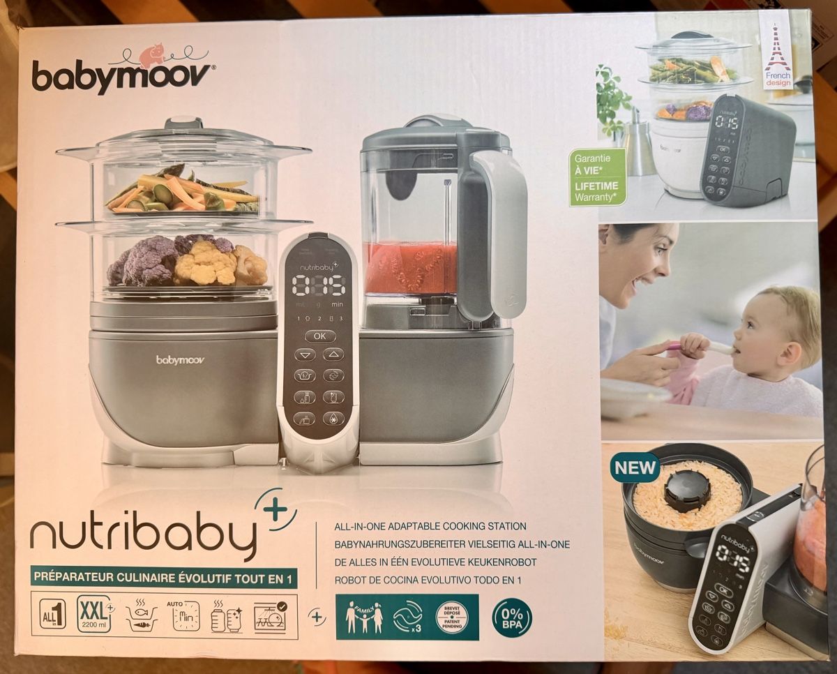 Babymoov Elettrodomestici da cucina: Babymoov Nutribaby+ Kochstation OVP – Usato da Zürich venduto da Corazoncito_7 1