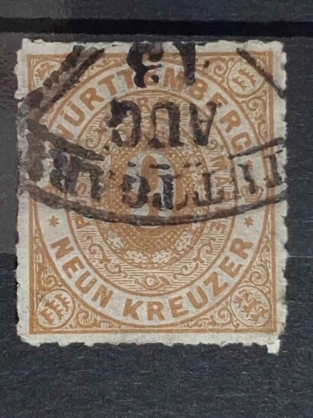 Tutti i francobolli: A.D Württemberg Mi-Nr.40 gestempelt geprüft BPP – Usato da Kriens venduto da Nidfeld45 1